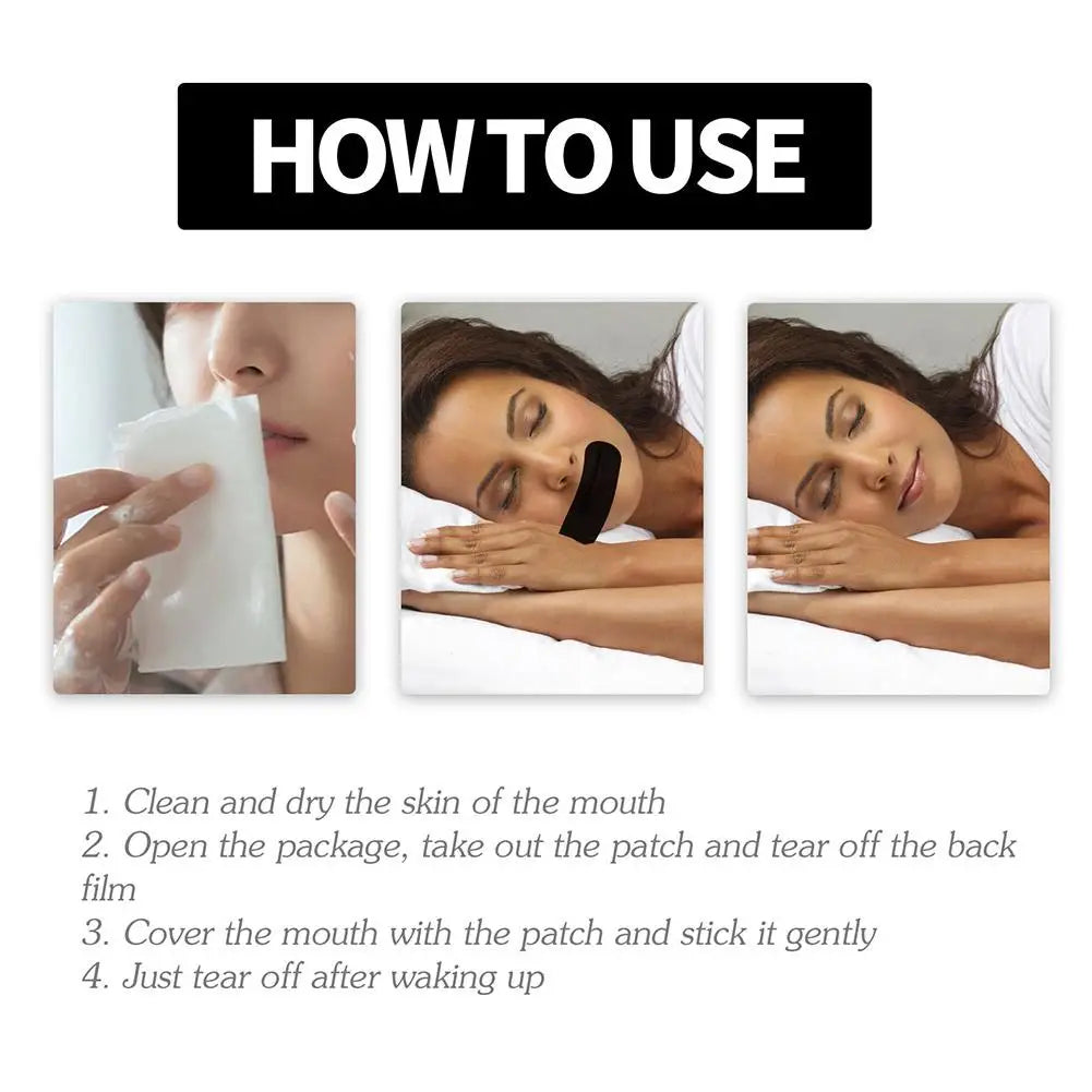Elevate+ Mouth Tape – Nose Breathing & Sleep Improvement Strips (30 Pcs)