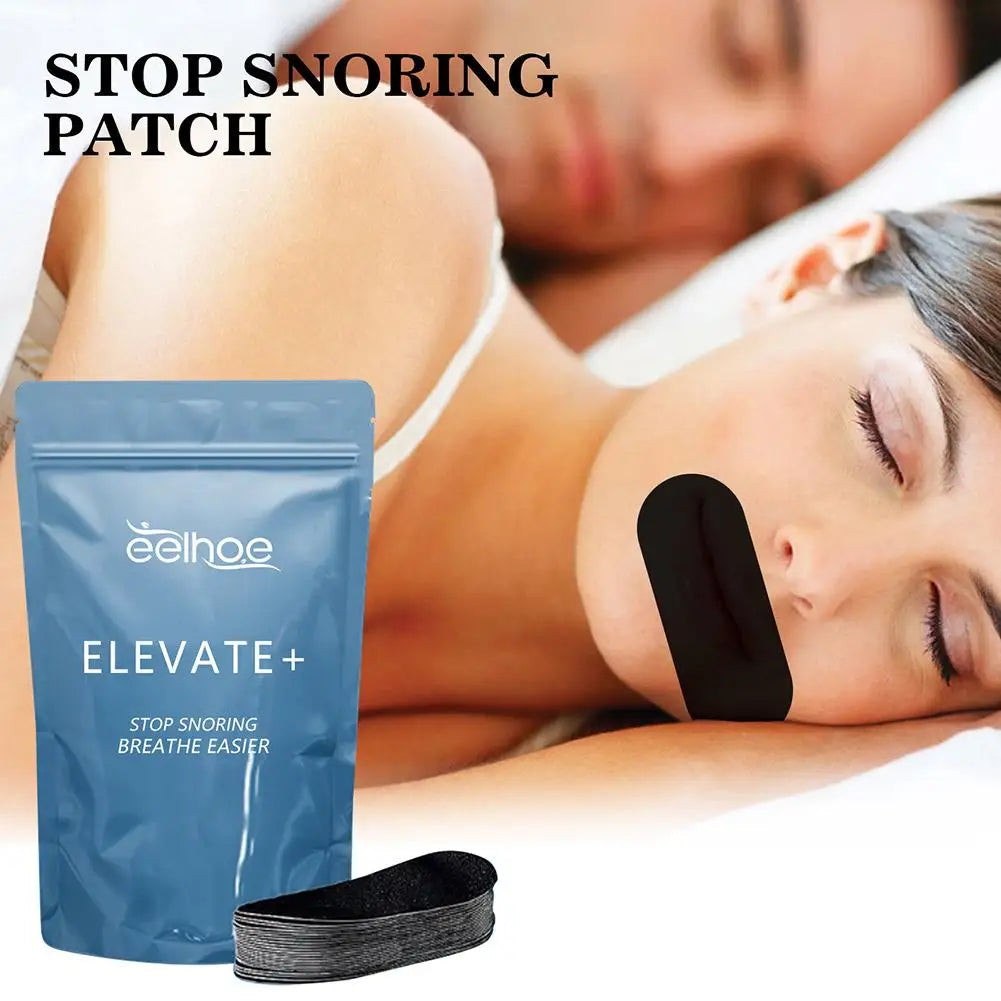 Elevate+ Mouth Tape – Nose Breathing & Sleep Improvement Strips (30 Pcs)