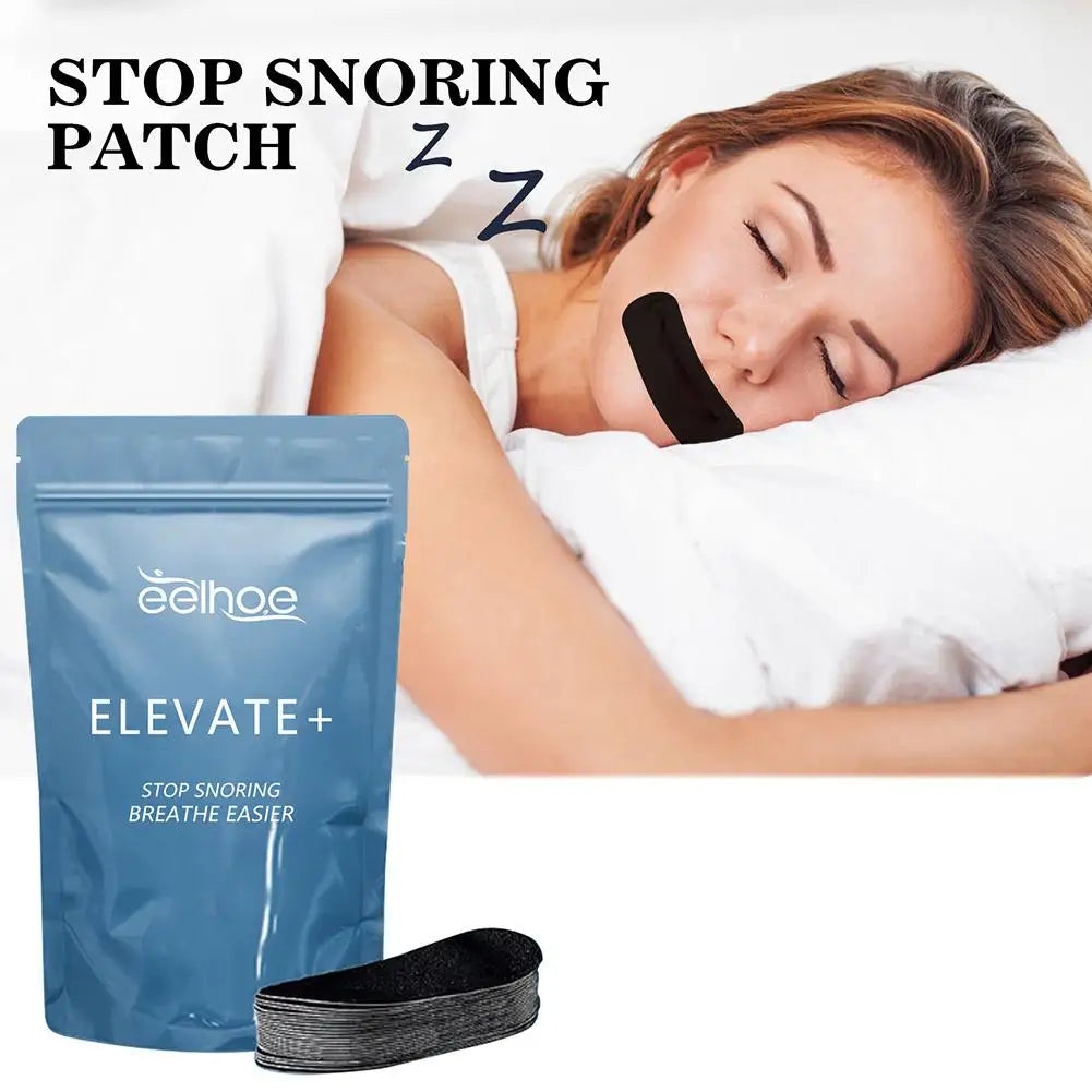 Elevate+ Mouth Tape – Nose Breathing & Sleep Improvement Strips (30 Pcs)